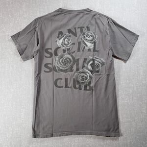 Anti Social Social Club Hung Up Bat Emoji Graphic Tee